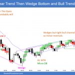 Emini Bear Trend Then Wedge Bottom and Bull Trend Reversal