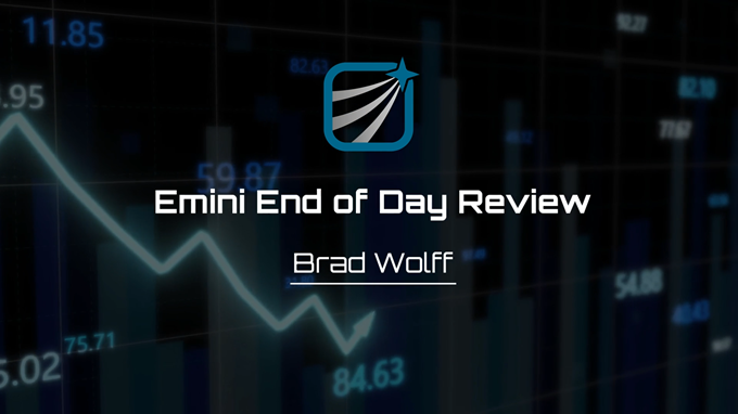 Brad Wolff Emini EOD Review