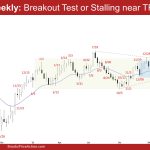 EURUSD Weekly: Breakout Test or Stalling near TR Low? EURUSD Breakout Test or Stalling