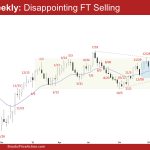 EURUSD Weekly: Disappointing FT Selling, Disappointing EURUSD Follow-through selling