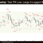 Crude Oil Weekly - Test TR Low, Large 2-Legged Bear Leg