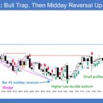 SP500 Emini 5-Min Bull Trap Then Midday Reversal Up