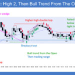 SP500 E-mini 5-Minute High 2 Then Bull Trend From Open