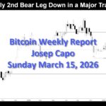Bitcoin Weekly Chart 2nd Bear Leg Down in Major Trading Range