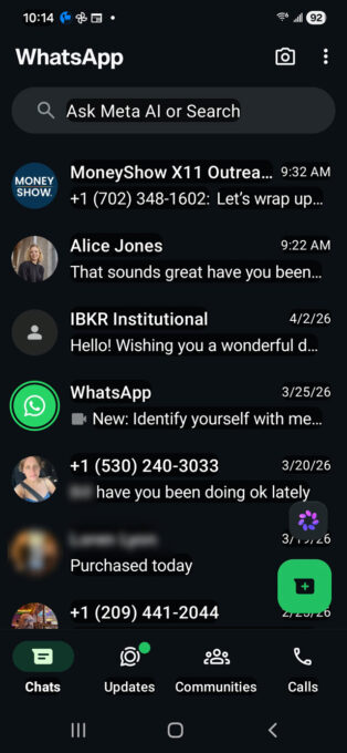 WhatsApp Scam 4